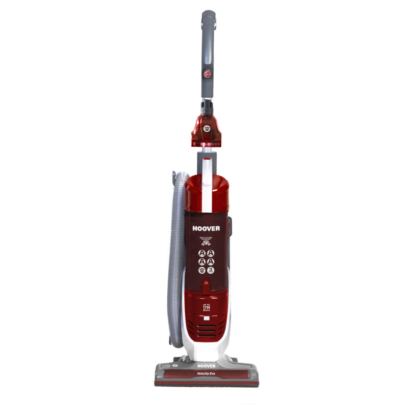 Hoover Velocity Evo Reach Bagless Upright Vacuum Cleaner Hoover Velocity Evo Reach Bagless Upright Vacuum Cleaner